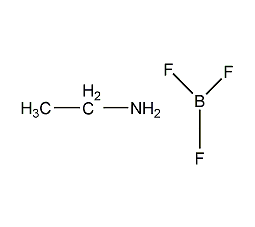 boron trifluoride ethylamine complex structural formula