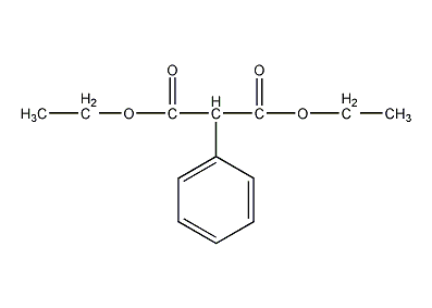 structural formula of diethyl phenylmalonate