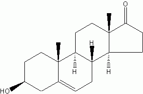 Dehydroepiandrosterone Structural Formula