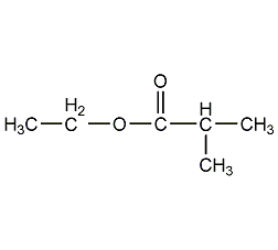 ethyl isobutyrate structural formula
